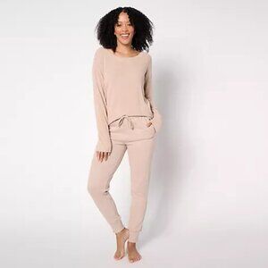 Barefoot Dreams CozyChic Ultra Lite Top w/ Malibu Pant Lounge Set